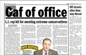 Ny daily news front page