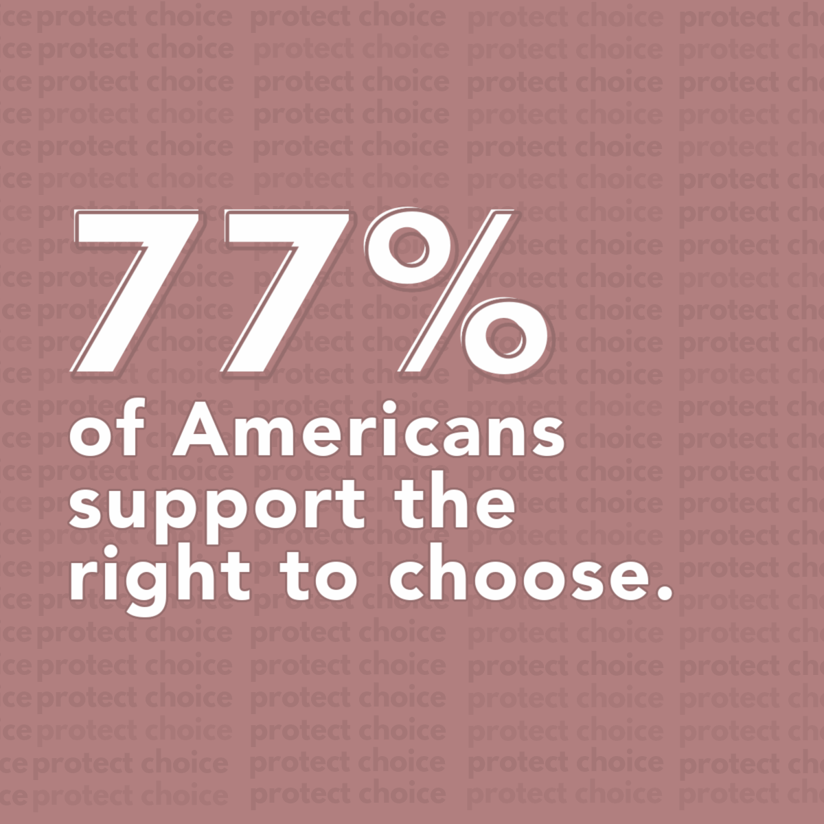 Nearly 8 in 10 Americans support the right to choose - but that's not stopping Republicans' relentless crusade to interfere in families' private medical decisions. Shame on the GOP.
 Image