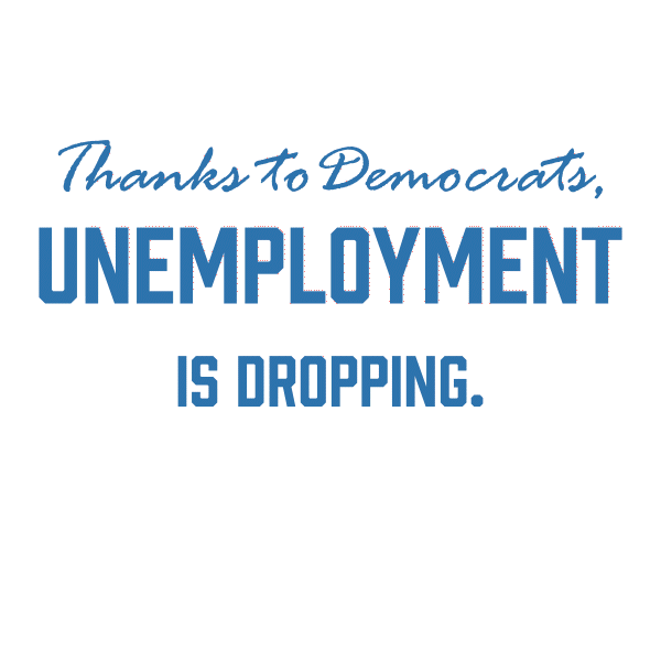 Thanks to Dems, 84% of the jobs lost between March and April 2020 have returned. Image