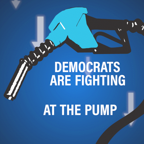 Zero House Republicans voted for a bill to stop price gouging at the pump. Image